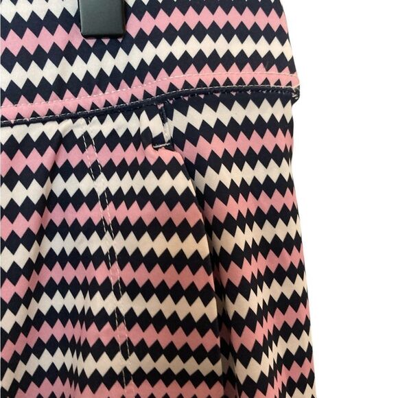 Belyn Key Skort Woman’s Size L Golf/Pickleball Panel Diamond Stripe - Picture 5 of 11